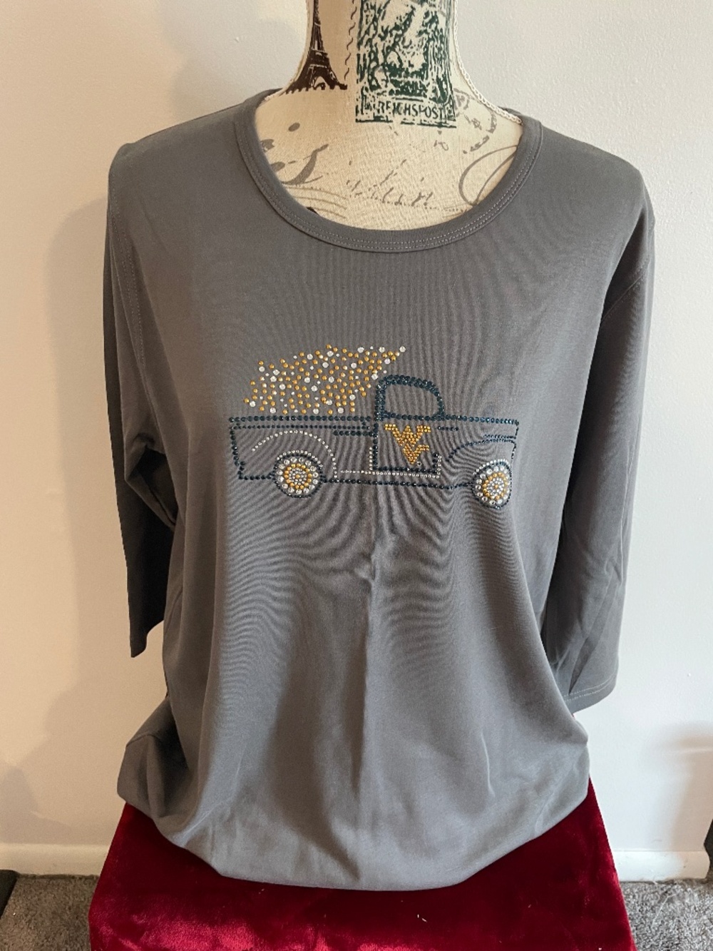 NITRO SPORTSWEAR - WVU Game Day Half-Sleeve Tee XL - NWT